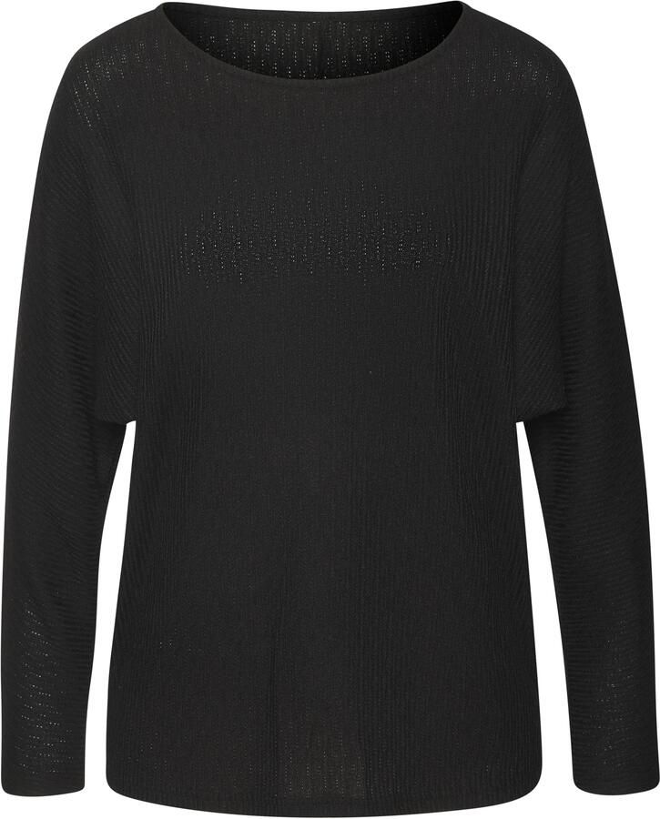 Vivance Shirt met lange mouwen In modieuze structuur-look van onderhoudsvriendelijke breikwaliteit met viscose - Foto 3