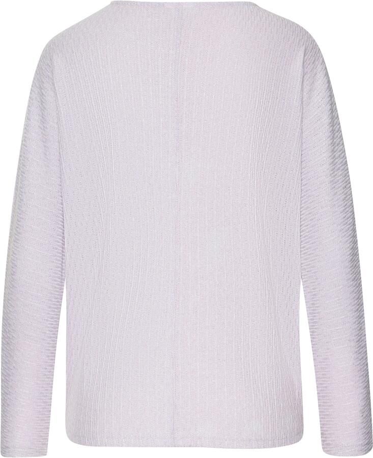 Vivance Shirt met lange mouwen In modieuze structuur-look van onderhoudsvriendelijke breikwaliteit met viscose - Foto 2