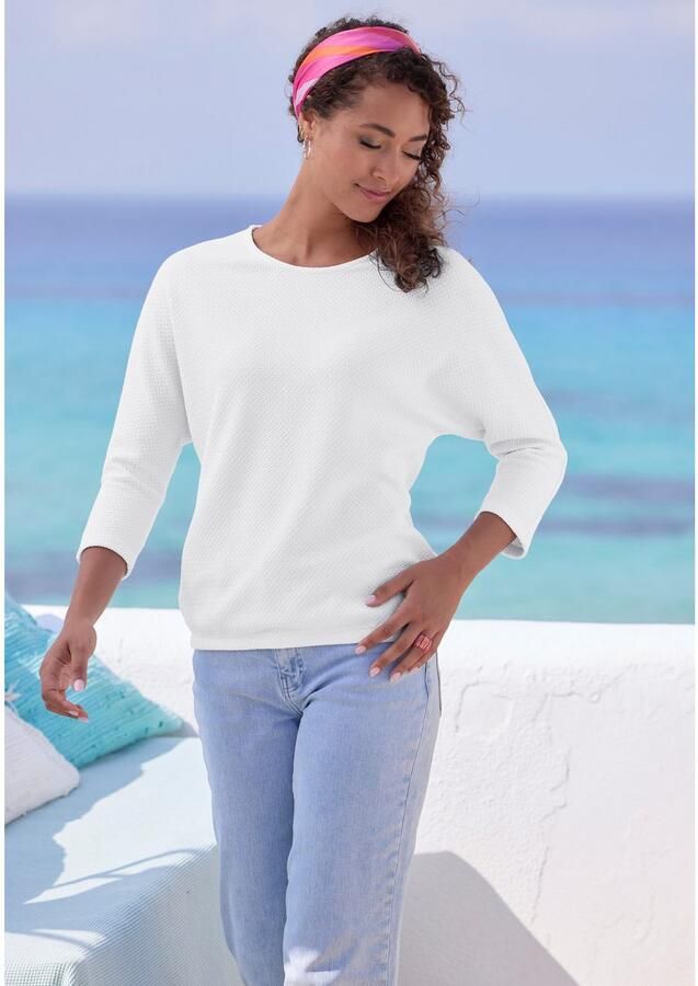 Vivance Shirt met lange mouwen Van kreukvrije structuurkwaliteit (1-delig) - Foto 3