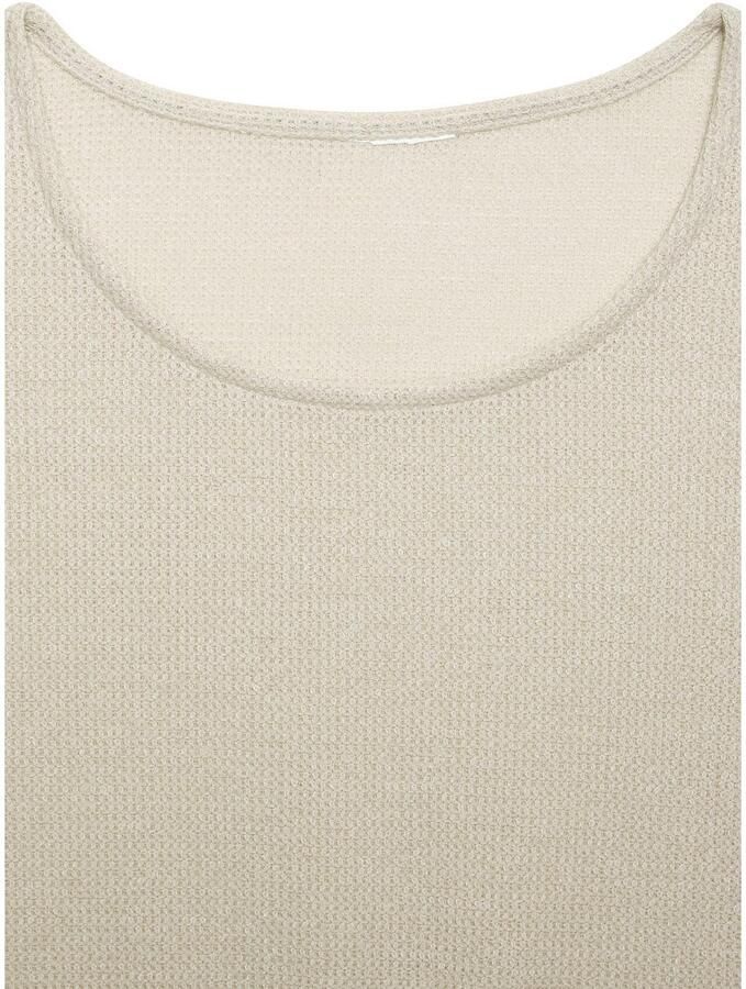 Vivance Shirt met lange mouwen Van zachte structuurbreiwerk gemaakt van kreukvrij materiaal - Foto 3