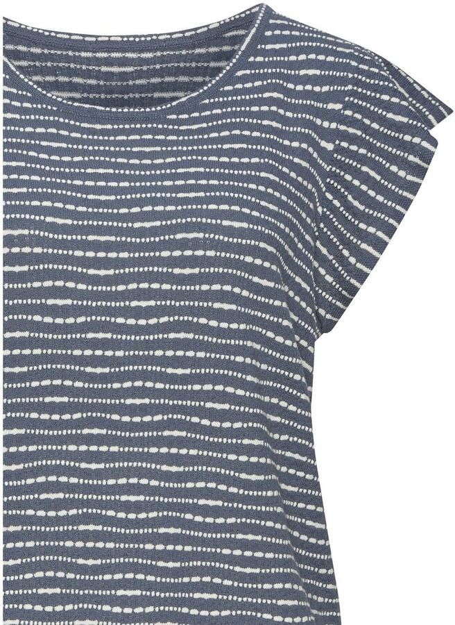 Vivance Shirt met ronde hals Met streepstructuur van lichte tricotkwaliteit - Foto 2