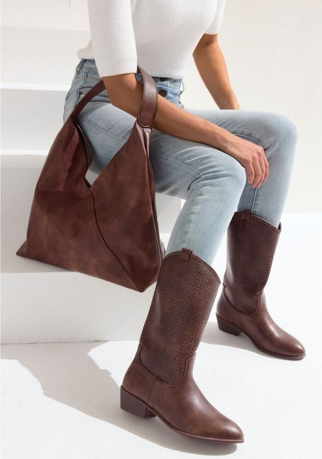 Vivance Shopper Handtas schoudertas handtas hobobag VEGAN - Foto 3