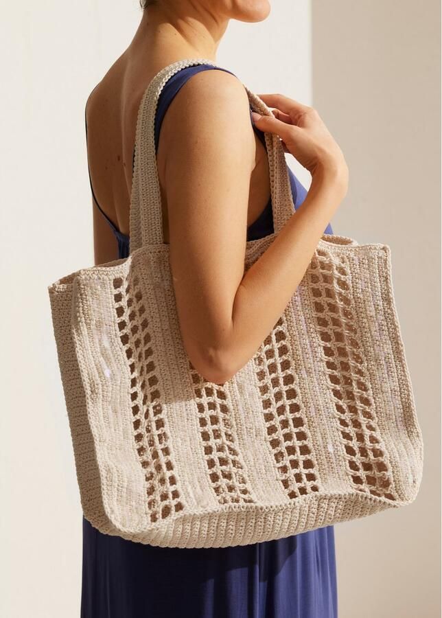 Vivance Shopper Strandtas Handtas schoudertas handtas zomertas - Foto 3