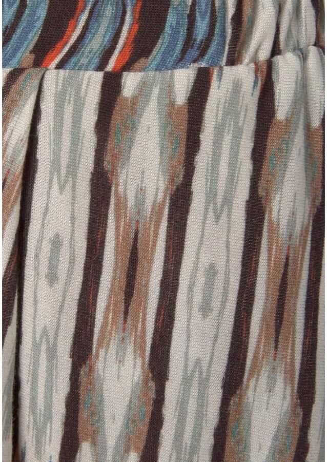 Vivance Short met etnische print korte broek met elastiek zomerse strandshorts - Foto 4