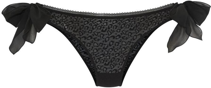 Vivance Slip ANNA van subtiel transparant soft-mesh in leoprint sexy lingerie - Foto 3