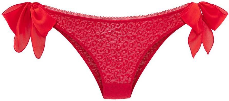 Vivance Slip ANNA van subtiel transparant soft-mesh in leoprint sexy lingerie - Foto 3