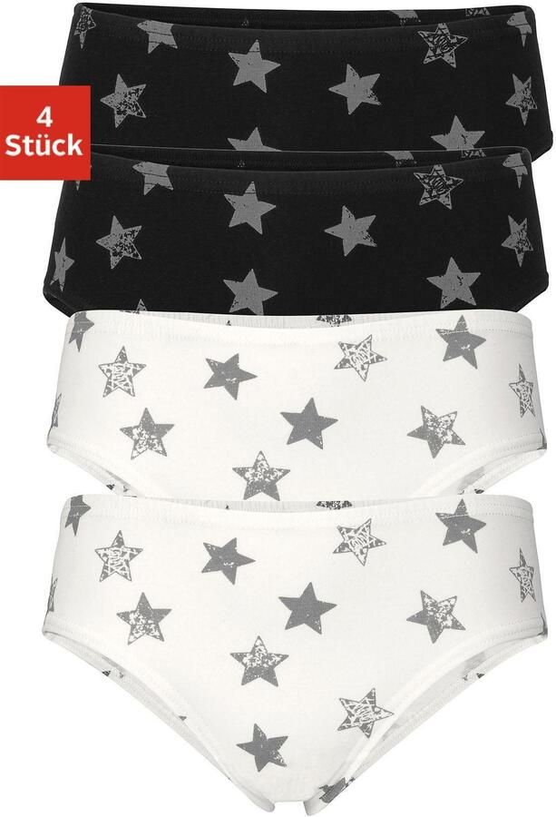 Vivance Slip met sterrenprint (set 4 stuks) - Foto 5