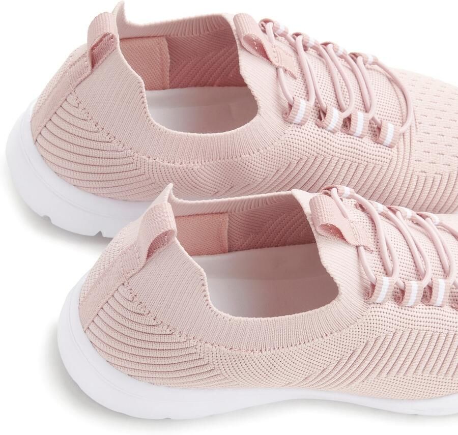 Vivance Sneakers Vrijetijdsschoen lage schoen superlicht om in te stappen met elastische veters vegan - Foto 2