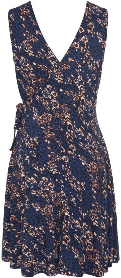 Vivance Strandjurk met alloverprint en strikband wikkeljurk zomerjurk - Foto 5