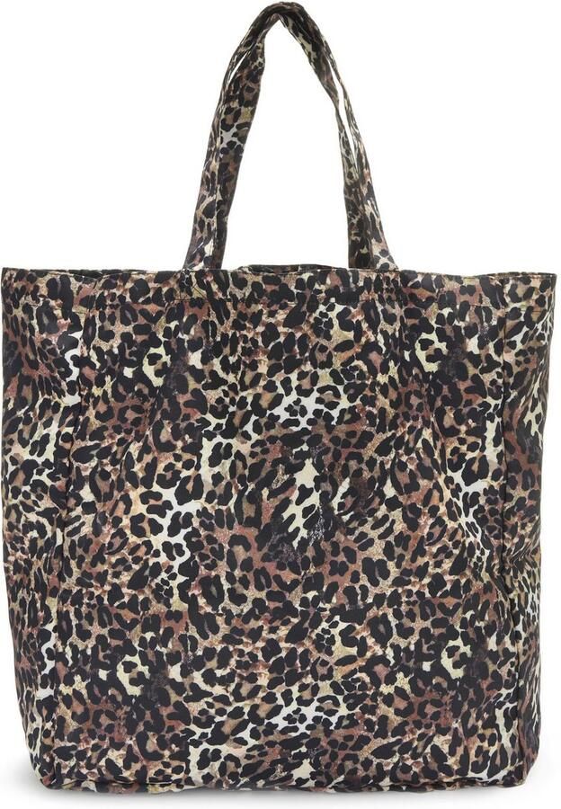 Vivance Strandtas Shopper XXL strandtas zomertas in modieuze leeuw-look VEGAN - Foto 4