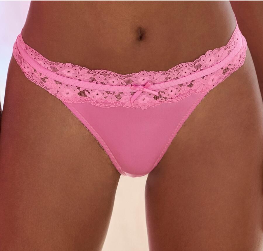 Vivance String Anisa met bloeiende kant rondom de band - Foto 5