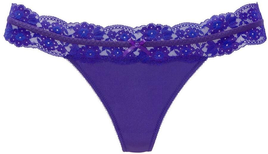 Vivance String Anisa met bloeiende kant rondom de band - Foto 3