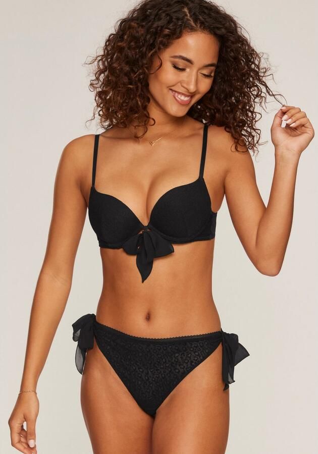 Vivance Push-up-bh ANNA met beugel en vrouwelijke strik aan de voorkant sexy lingerie - Foto 2