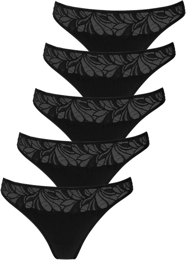 Vivance String elastische katoenkwaliteit (5 stuks Set van 5) - Foto 5