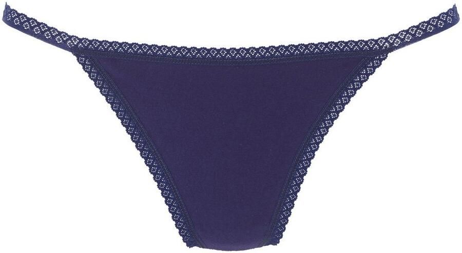 Vivance String met fijne kantafwerking en van zachte katoenkwaliteit (7 stuks in set) - Foto 4