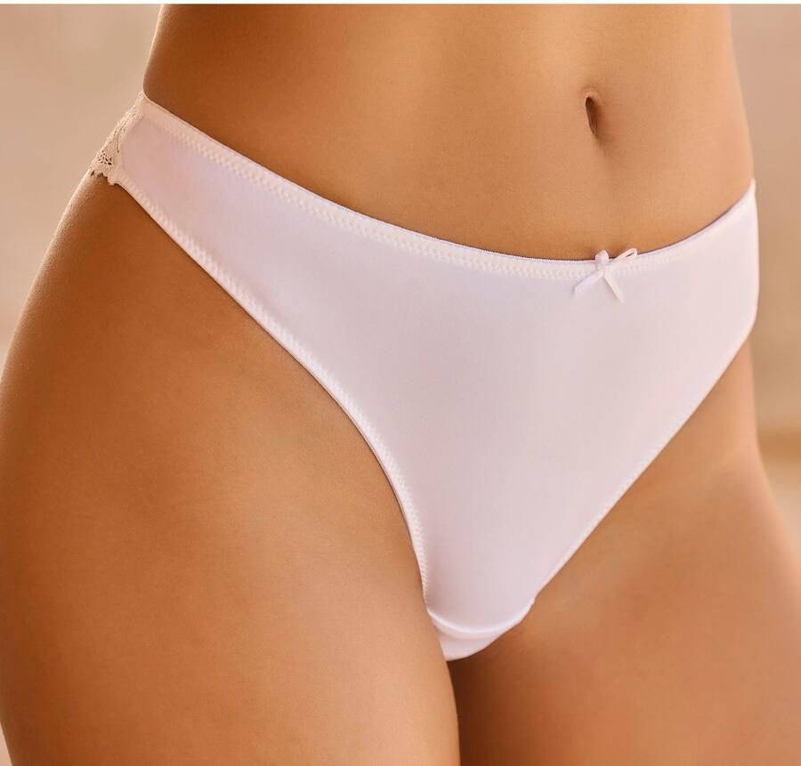 Vivance String uit bloemige jacquardkant en zacht microtouch-materiaal - Foto 5