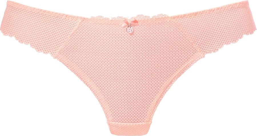 Vivance String van netkant in transparante look - Foto 3