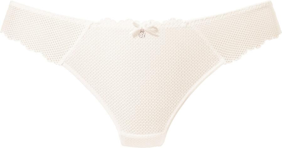 Vivance String van netkant in transparante look