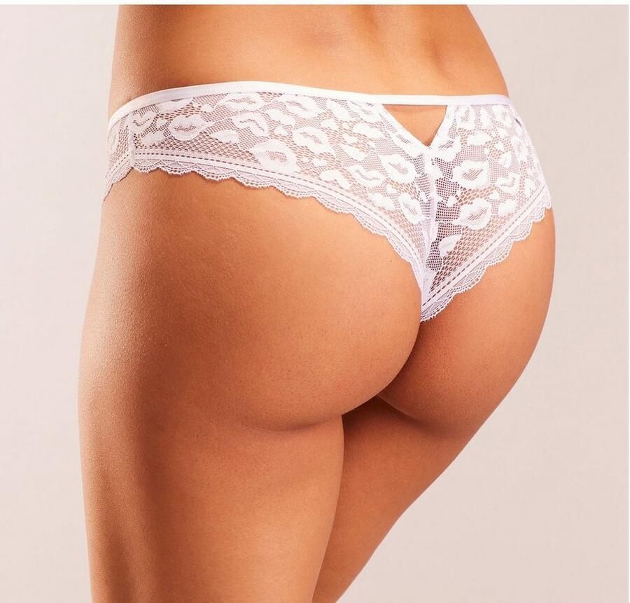 Vivance String van subtiel transparante kant in leeuw-uitstraling