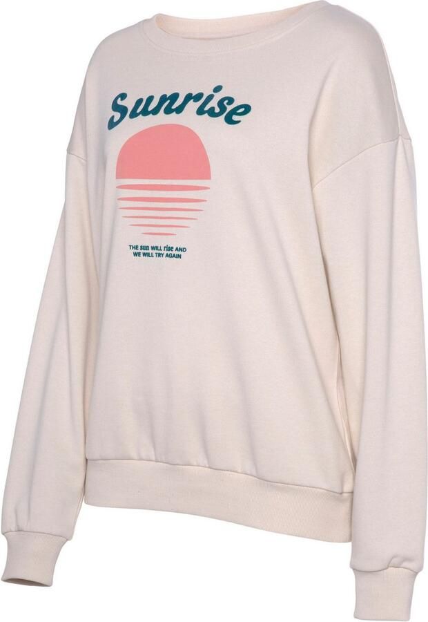 Vivance Sweater -Pullover met mooie frontprint loungewear - Foto 5