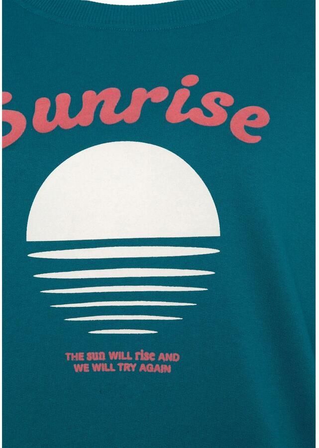 Vivance Sweater -Pullover met mooie frontprint loungewear - Foto 3