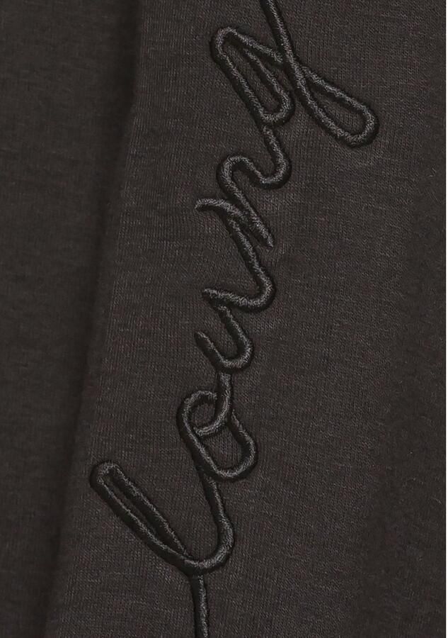 Vivance Sweatjurk met loungewear borduursel lounge jurk (1-delig)