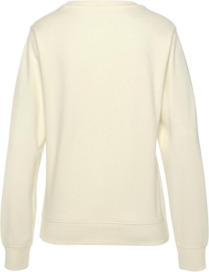 Vivance Sweatshirt met frontprint loungeanzug (1-delig)