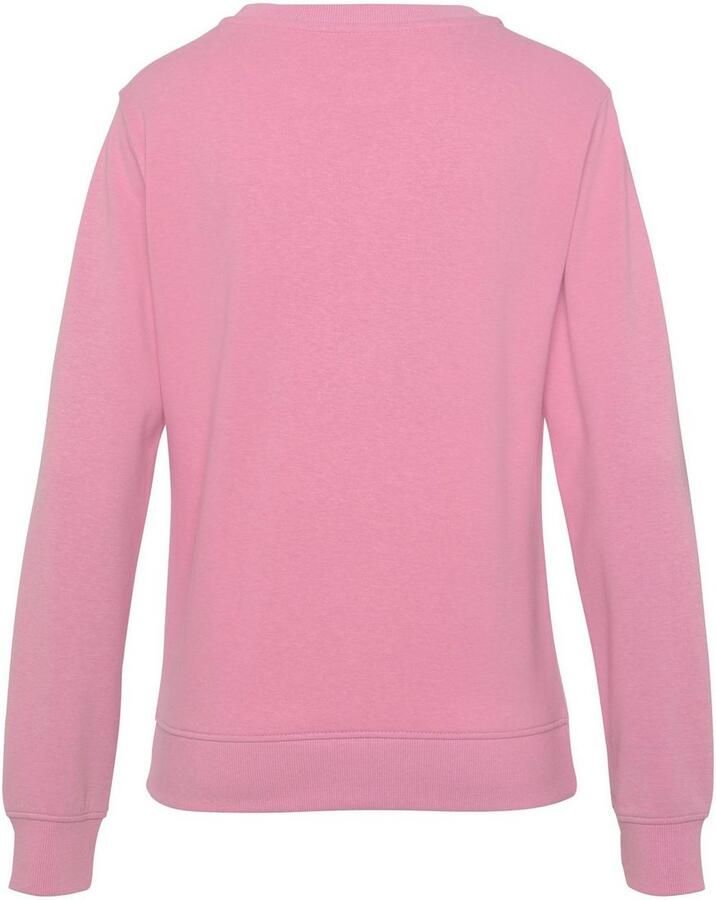 Vivance Sweatshirt met frontprint loungeanzug (1-delig)
