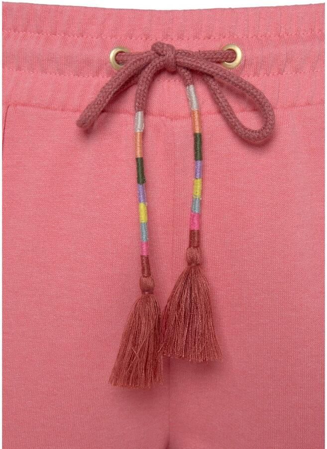 Vivance Sweatshort Korte broek met opgestikte zakken en contrastkoord loungewear - Foto 3