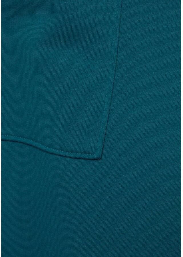 Vivance Sweatshort Korte broek met opgestikte zakken en contrastkoord loungewear - Foto 4