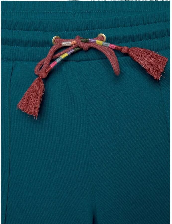 Vivance Sweatshort Korte broek met opgestikte zakken en contrastkoord loungewear - Foto 3