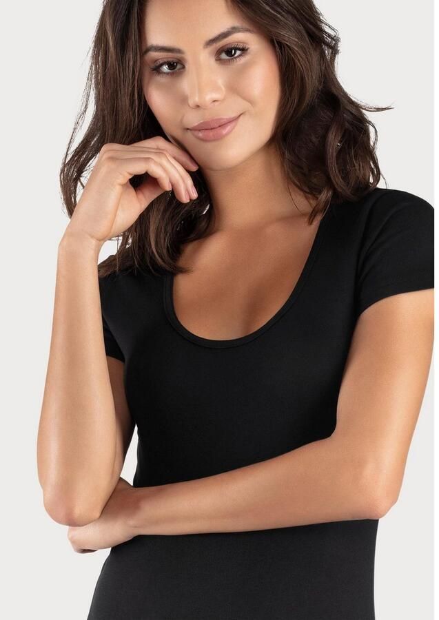 Vivance T-shirt-body elastische katoenkwaliteit (Set van 2) - Foto 2