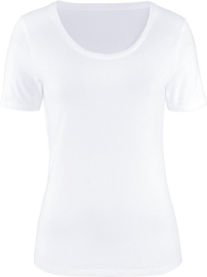 Vivance T-shirt Elastische katoenkwaliteit (Set van 2)