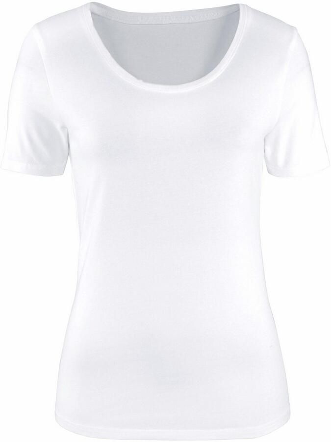 Vivance T-shirt Elastische katoenkwaliteit (Set van 2) - Foto 2