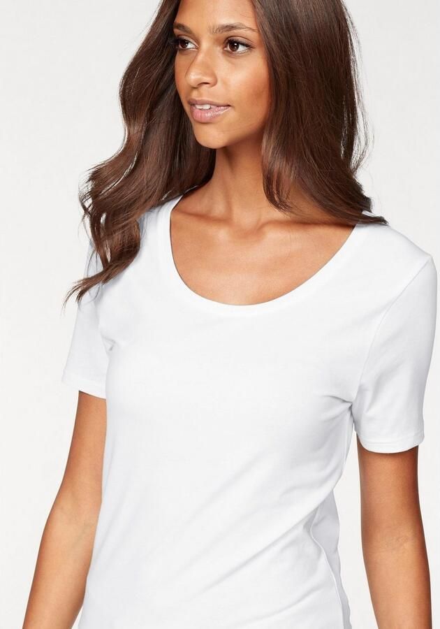 Vivance T-shirt Elastische katoenkwaliteit (Set van 2) - Foto 6