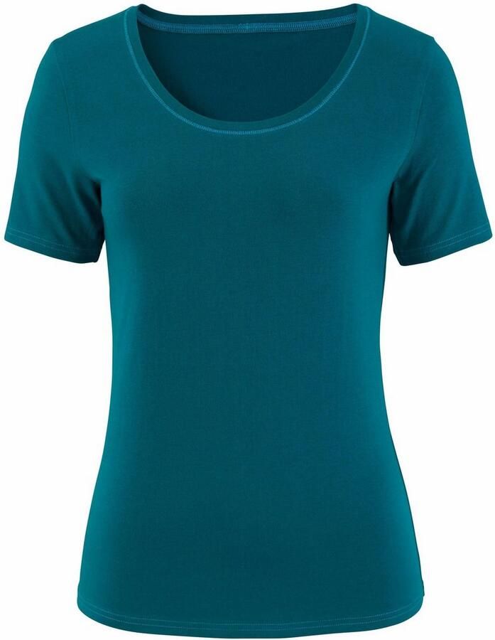 Vivance T-shirt Elastische katoenkwaliteit (Set van 2)