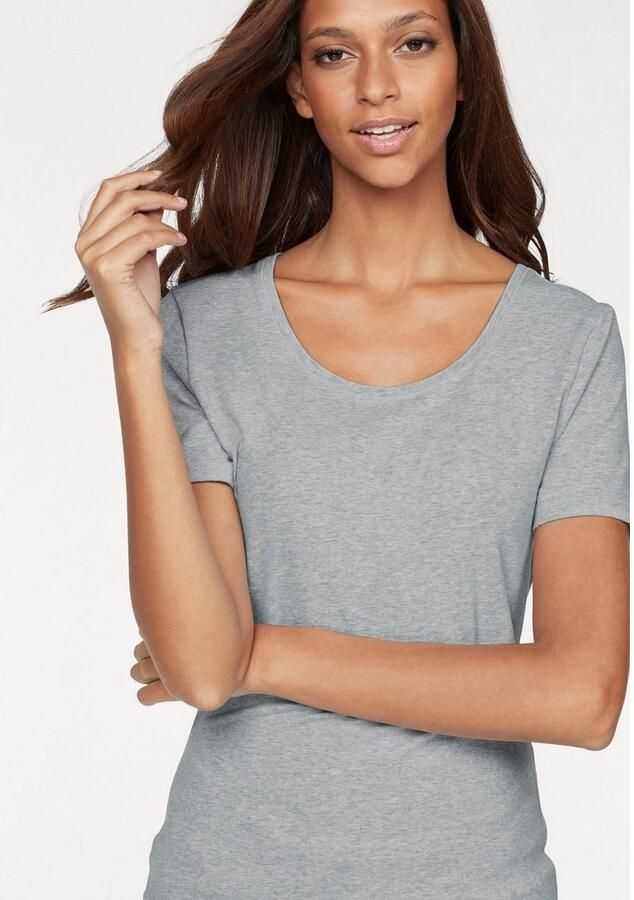 Vivance T-shirt Elastische katoenkwaliteit (Set van 2) - Foto 3