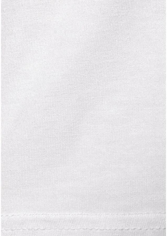 Vivance T-shirt met cut-outs bij de mouwen shirt met korte mouwen en v-hals casual - Foto 4