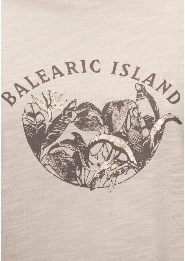 Vivance T-shirt Met glanzende frontprint in een zachte katoenkwaliteit - Foto 2