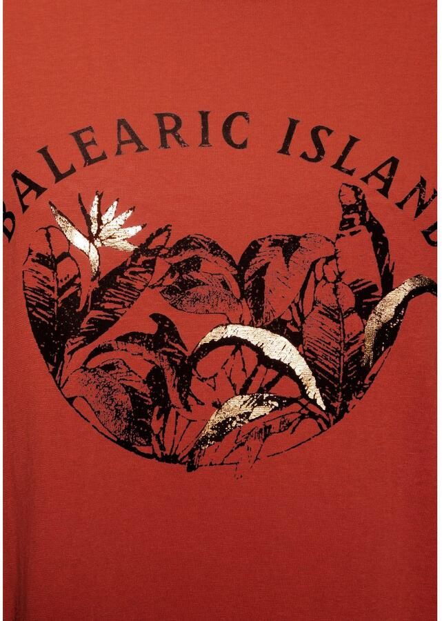 Vivance T-shirt Met glanzende frontprint in een zachte katoenkwaliteit - Foto 2