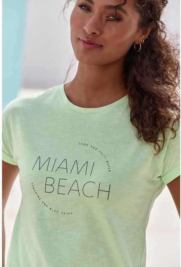 Vivance T-shirt Met modieuze frontprint in een zachte katoenkwaliteit - Foto 4