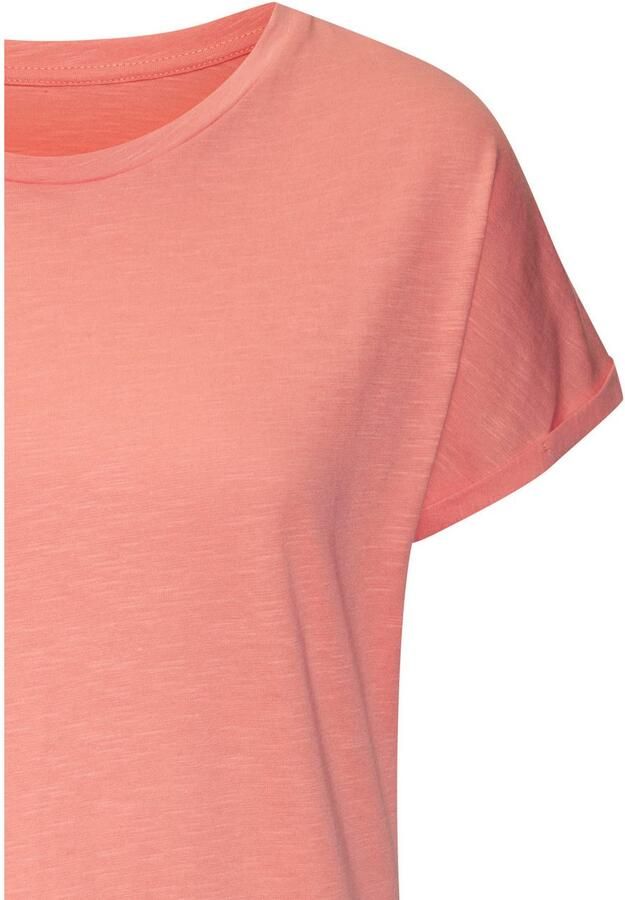 Vivance T-shirt Met modieuze frontprint in een zachte katoenkwaliteit (Set van 2) - Foto 5