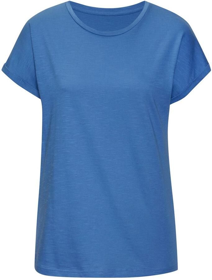 Vivance T-shirt Met modieuze frontprint in een zachte katoenkwaliteit (Set van 2)