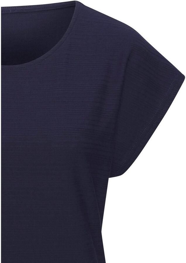 Vivance T-shirt Met modieuze streepstructuur in een zachte katoenkwaliteit (1-delig) - Foto 2