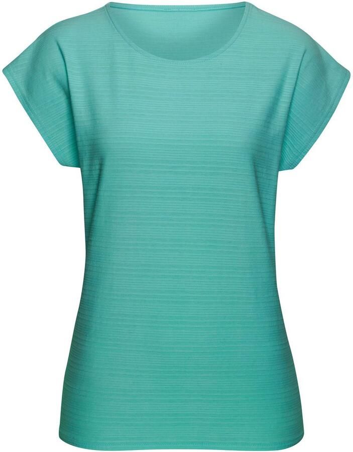 Vivance T-shirt Met modieuze streepstructuur in een zachte katoenkwaliteit (set)