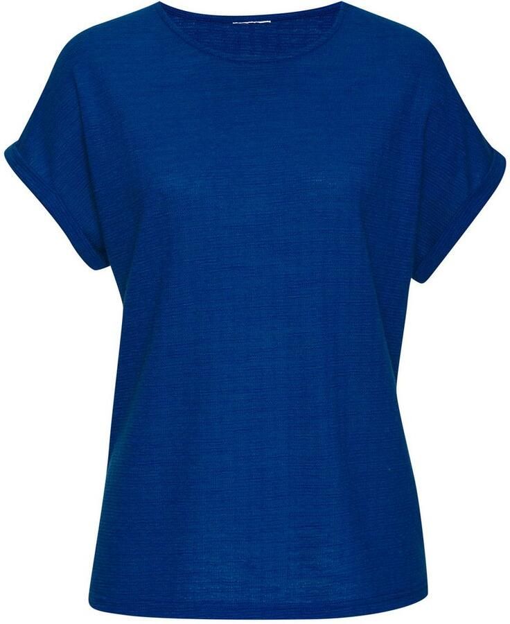 Vivance T-shirt Met modieuze structuur van kreukvrije kwaliteit met katoen (Set van 2) - Foto 6