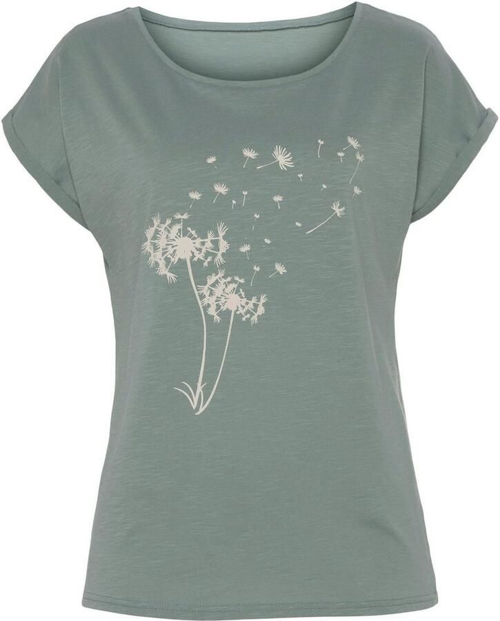 Vivance T-shirt Met print 'Pusteblume' aan de voorkant (1-delig) - Foto 4