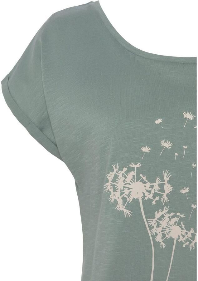 Vivance T-shirt Met print 'Pusteblume' aan de voorkant (1-delig) - Foto 2