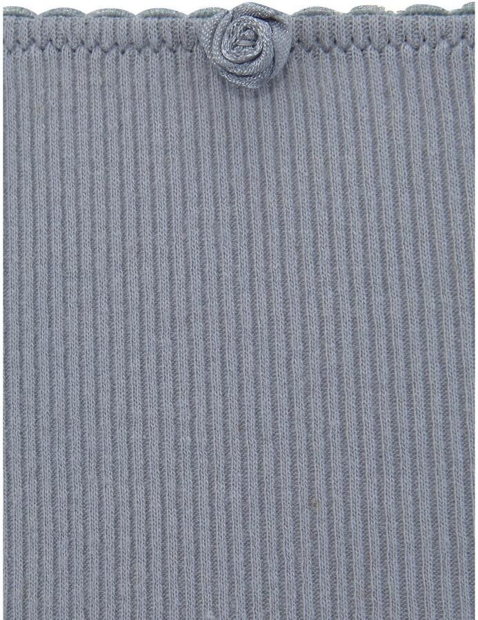 Vivance Tailleslip van zachte en elastische ribstof met delicate roosjes vooraan (3 stuks)