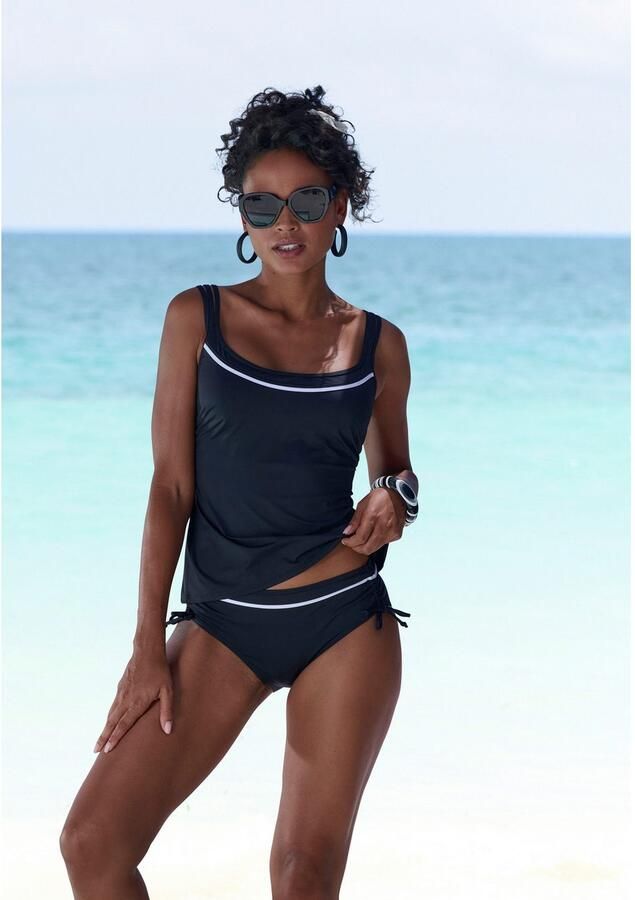 Vivance Tankinitop met beugels Lorena met contrastkleurige piping en modellerend effect - Foto 6